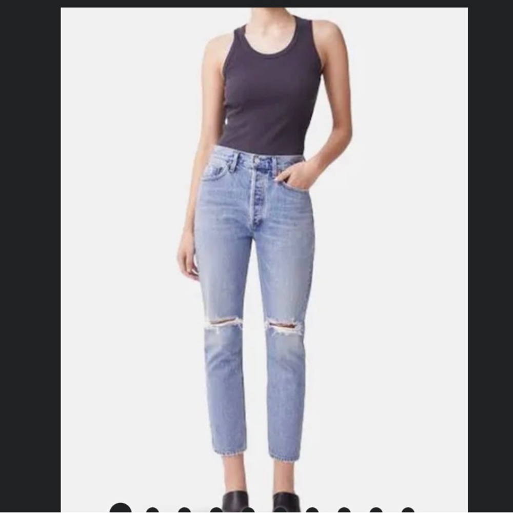 NWOT Agolde Riley Crop size 32 - Picture 2 of 15